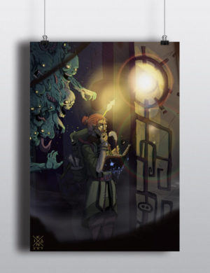 Póster «No mirar atrás» de Ikan