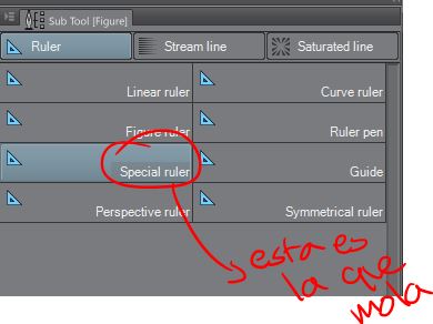 Cinéticas y reglas especiales en Clip Studio Paint o Manga Studio 5 - 02 - © 2016 Pandapon