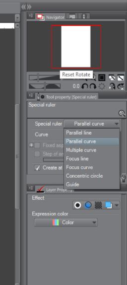 Cinéticas y reglas especiales en Clip Studio Paint o Manga Studio 5 - 05 - © 2016 Pandapon